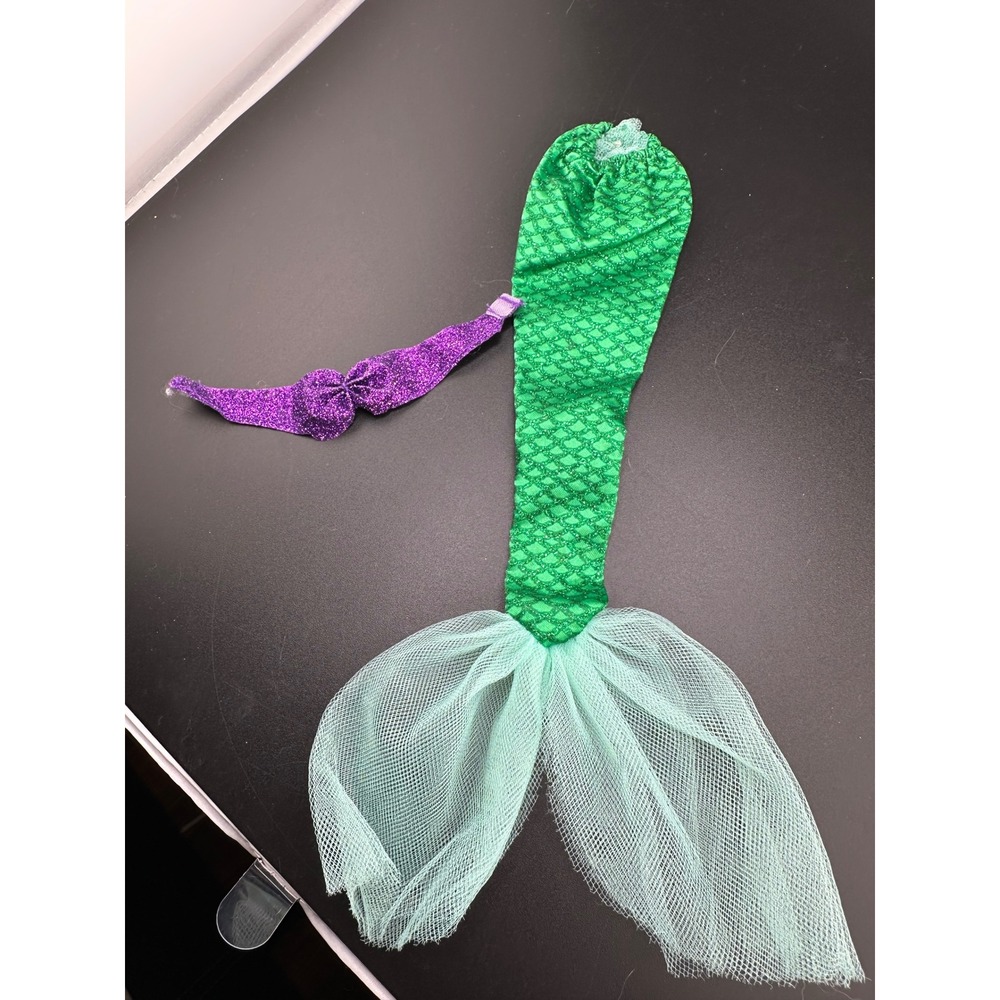 Replacement Disney Ariel Little Mermaid Fashion Doll Outfit 2 pieces Glitter 11"